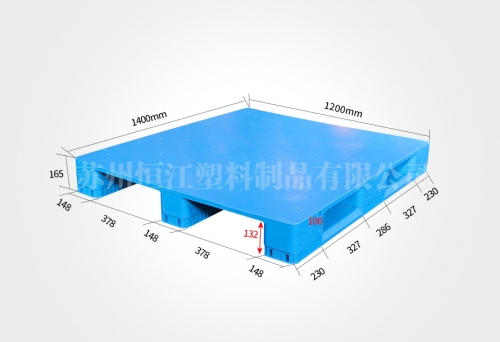 1412平板川字塑料托盘